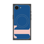 プレミアムスクエアケース with MagSafe［ オリジナル - initial color - T navy ］