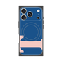 プレミアムスクエアケース with MagSafe［ オリジナル - initial color - T navy ］