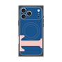プレミアムスクエアケース with MagSafe［ オリジナル - initial color - T navy ］