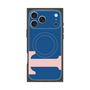 プレミアムスクエアケース with MagSafe［ オリジナル - initial color - T navy ］