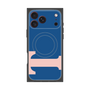 プレミアムスクエアケース with MagSafe［ オリジナル - initial color - T navy ］