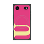 プレミアムスクエアケース with MagSafe［ オリジナル - initial color - U pink ］