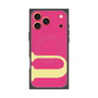 プレミアムスクエアケース with MagSafe［ オリジナル - initial color - U pink ］