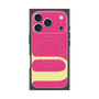 プレミアムスクエアケース with MagSafe［ オリジナル - initial color - U pink ］