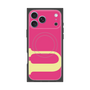 プレミアムスクエアケース with MagSafe［ オリジナル - initial color - U pink ］