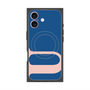 プレミアムスクエアケース with MagSafe［ オリジナル - initial color - U navy ］