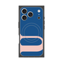 プレミアムスクエアケース with MagSafe［ オリジナル - initial color - U navy ］
