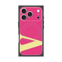 プレミアムスクエアケース with MagSafe［ オリジナル - initial color - V pink ］