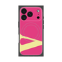 プレミアムスクエアケース with MagSafe［ オリジナル - initial color - V pink ］