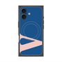プレミアムスクエアケース with MagSafe［ オリジナル - initial color - V navy ］
