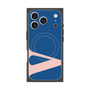 プレミアムスクエアケース with MagSafe［ オリジナル - initial color - V navy ］