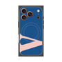プレミアムスクエアケース with MagSafe［ オリジナル - initial color - V navy ］