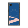 プレミアムスクエアケース with MagSafe［ オリジナル - initial color - V navy ］