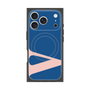 プレミアムスクエアケース with MagSafe［ オリジナル - initial color - V navy ］