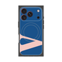 プレミアムスクエアケース with MagSafe［ オリジナル - initial color - V navy ］