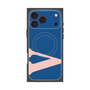 プレミアムスクエアケース with MagSafe［ オリジナル - initial color - V navy ］