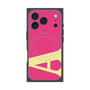 プレミアムスクエアケース with MagSafe［ オリジナル - initial color - A pink ］