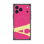 プレミアムスクエアケース with MagSafe［ オリジナル - initial color - A pink ］