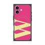 プレミアムスクエアケース with MagSafe［ オリジナル - initial color - W pink ］
