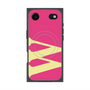 プレミアムスクエアケース with MagSafe［ オリジナル - initial color - W pink ］