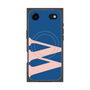 プレミアムスクエアケース with MagSafe［ オリジナル - initial color - W navy ］