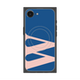 プレミアムスクエアケース with MagSafe［ オリジナル - initial color - W navy ］