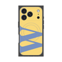 プレミアムスクエアケース with MagSafe［ オリジナル - initial color - W yellow ］