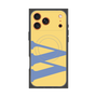 プレミアムスクエアケース with MagSafe［ オリジナル - initial color - W yellow ］