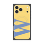プレミアムスクエアケース with MagSafe［ オリジナル - initial color - W yellow ］