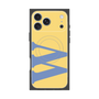 プレミアムスクエアケース with MagSafe［ オリジナル - initial color - W yellow ］