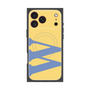 プレミアムスクエアケース with MagSafe［ オリジナル - initial color - W yellow ］