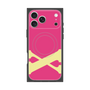 プレミアムスクエアケース with MagSafe［ オリジナル - initial color - X pink ］