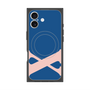 プレミアムスクエアケース with MagSafe［ オリジナル - initial color - X navy ］