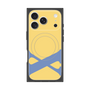 プレミアムスクエアケース with MagSafe［ オリジナル - initial color - X yellow ］