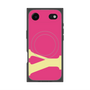 プレミアムスクエアケース with MagSafe［ オリジナル - initial color - Y pink ］