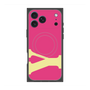 プレミアムスクエアケース with MagSafe［ オリジナル - initial color - Y pink ］