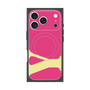 プレミアムスクエアケース with MagSafe［ オリジナル - initial color - Y pink ］