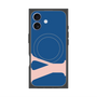 プレミアムスクエアケース with MagSafe［ オリジナル - initial color - Y navy ］