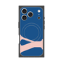プレミアムスクエアケース with MagSafe［ オリジナル - initial color - Y navy ］