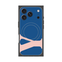プレミアムスクエアケース with MagSafe［ オリジナル - initial color - Y navy ］
