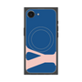 プレミアムスクエアケース with MagSafe［ オリジナル - initial color - Y navy ］