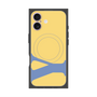 プレミアムスクエアケース with MagSafe［ オリジナル - initial color - Y yellow ］