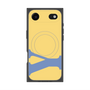 プレミアムスクエアケース with MagSafe［ オリジナル - initial color - Y yellow ］