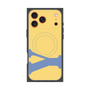プレミアムスクエアケース with MagSafe［ オリジナル - initial color - Y yellow ］