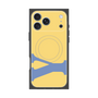 プレミアムスクエアケース with MagSafe［ オリジナル - initial color - Y yellow ］