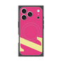 プレミアムスクエアケース with MagSafe［ オリジナル - initial color - Z pink ］