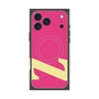 プレミアムスクエアケース with MagSafe［ オリジナル - initial color - Z pink ］