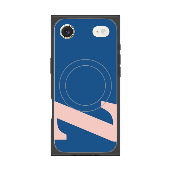 プレミアムスクエアケース with MagSafe［ オリジナル - initial color - Z navy ］