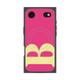 プレミアムスクエアケース with MagSafe［ オリジナル - initial color - B pink ］