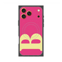 プレミアムスクエアケース with MagSafe［ オリジナル - initial color - B pink ］